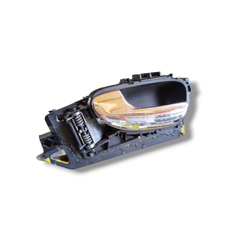 Maçaneta Interna Dianteira Esquerda Peugeot 307 2006 2012  Preto Dianteira
