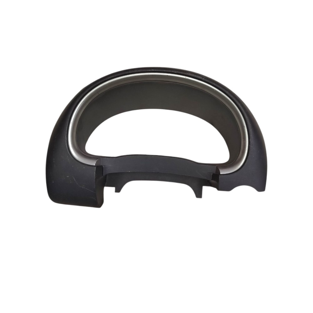Moldura Painel Instrumento Nissan March Versa 2012 2019 Preto 9