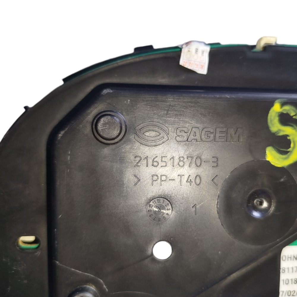 Painel Instrumento Peugeot 307 2.0 216518703 Original Preto 5