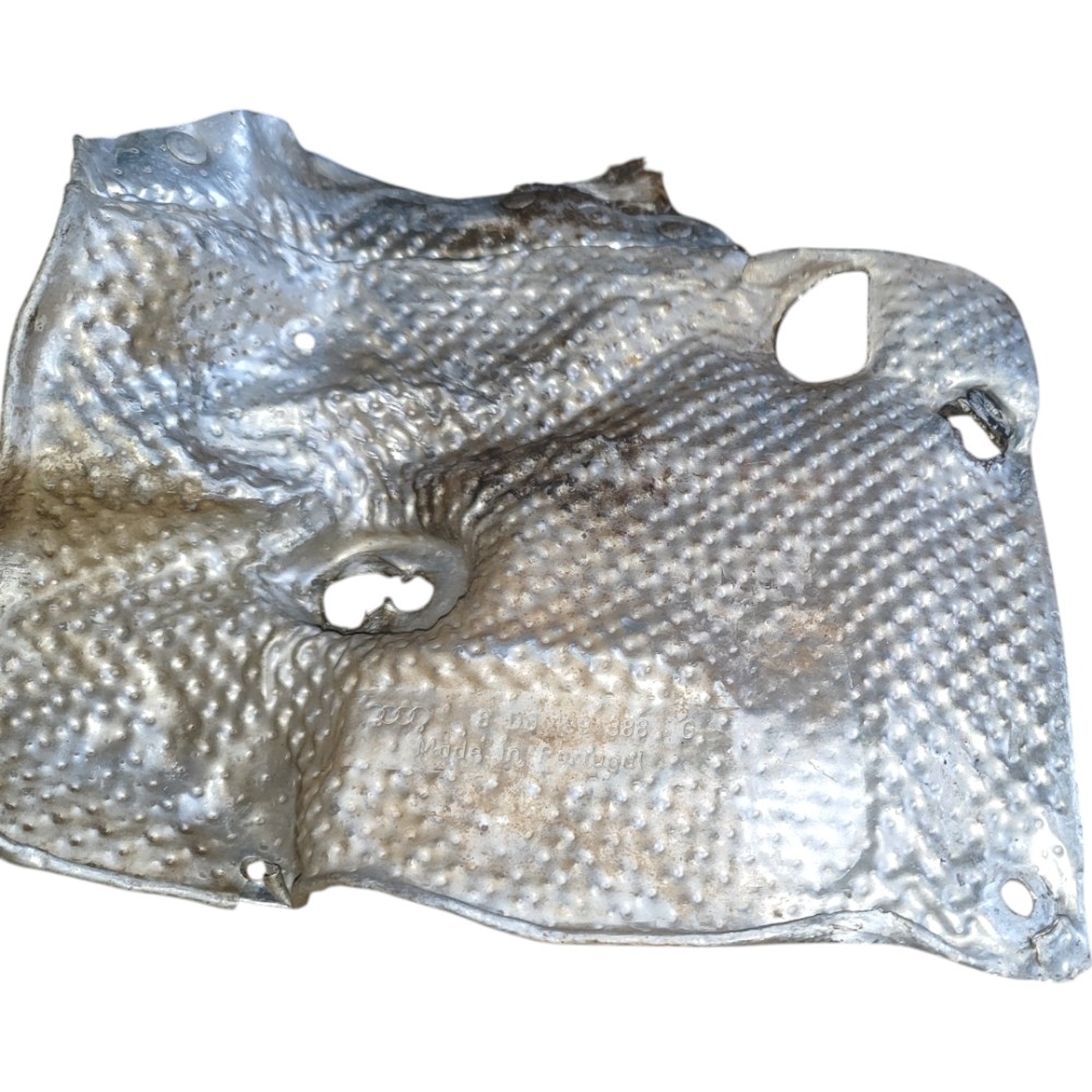 Defletor Calor Coxim Motor Audi A4 Vw Passat Alemão 1996/05 Prata 5