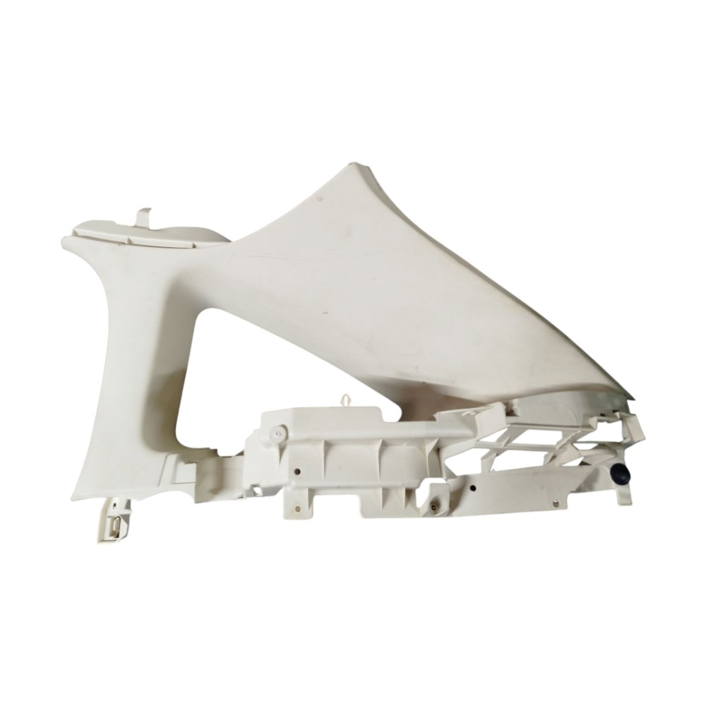 Acabamento Coluna Traseira Direita Citroen C4 2008 A 2013 Branco