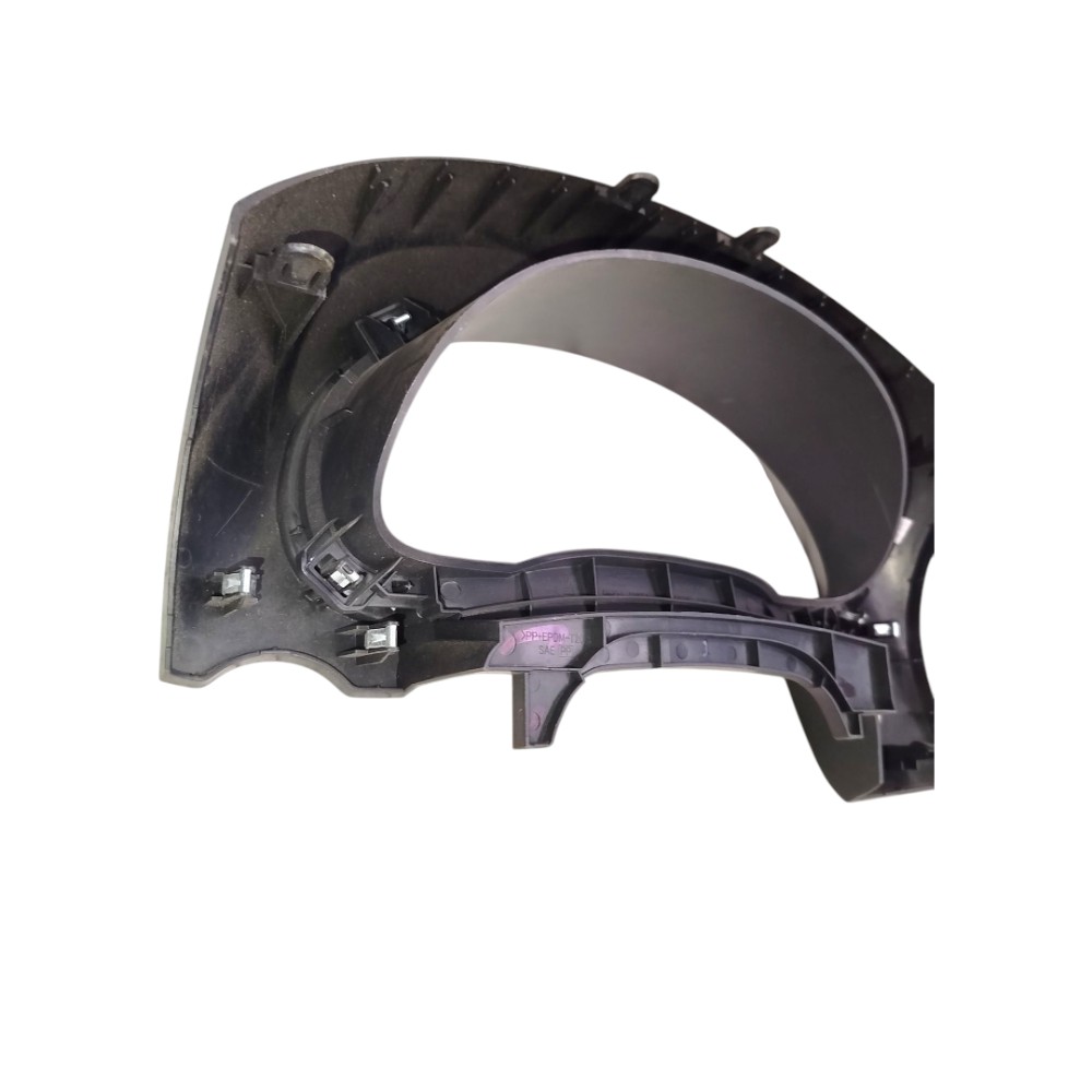 Moldura Painel Instrumento Nissan March Versa 2012 2019 Preto 7