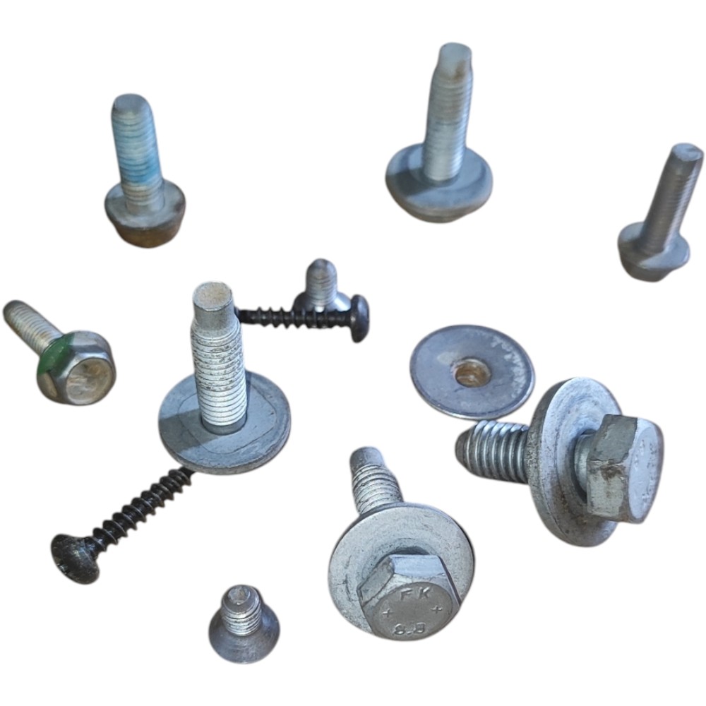 Kit Parafusos Porta Dianteira Esquerda Citroen C3 2003 2012