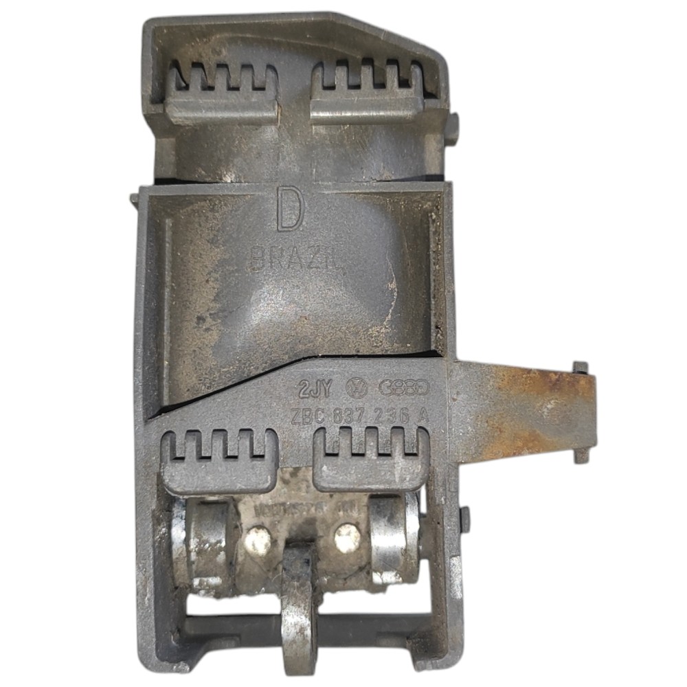 Maçaneta Interna Dianteira Direita Vw Gol Parati Santana Prata Dianteira 4