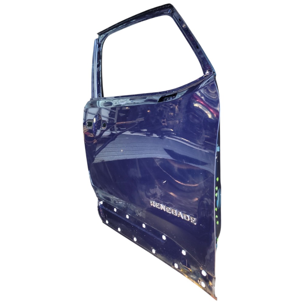 Porta Dianteira Direita Jeep Renegade 2015 2016 2017 2024 Dianteira Direito Azul 4