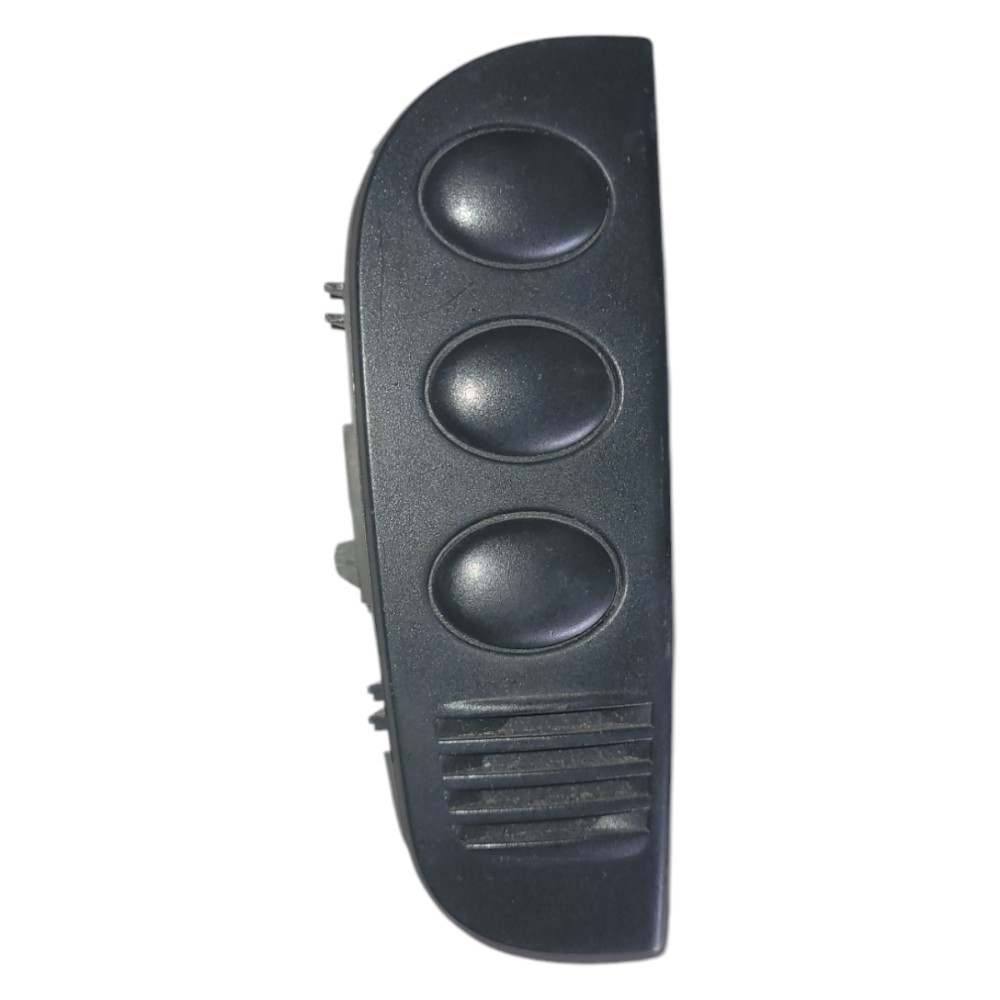 Moldura Botão Falso Central Citroen C3 2003 2004 2005 2012