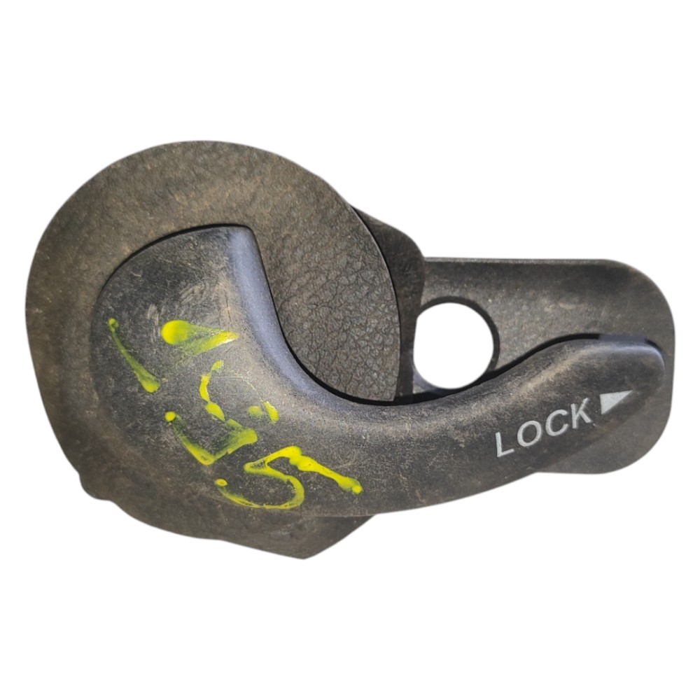 Maçaneta Interna Esquerda Fiat Palio Siena Weekend 1997 2003 Preto Dianteira/traseira 1