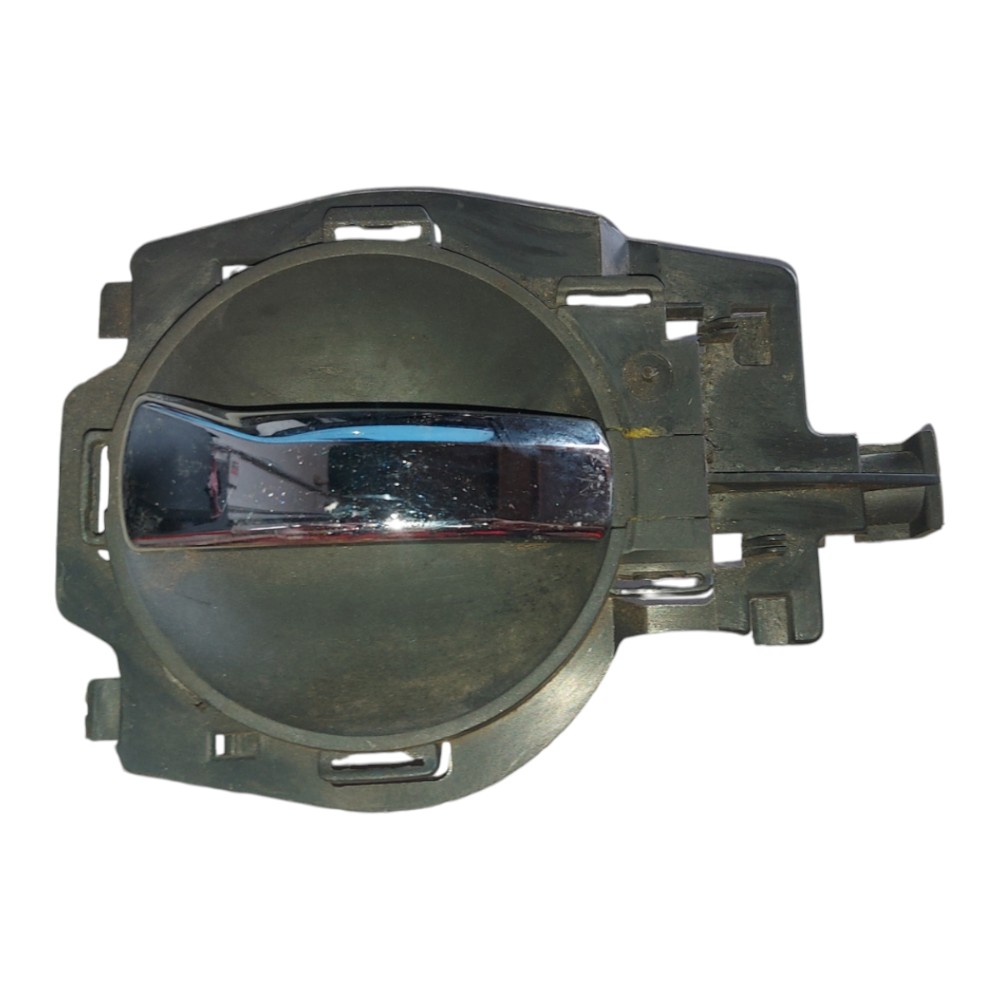 Maçaneta Interna Traseira Direita Citroen C3 2003 2004 2012 Preto Traseira 1