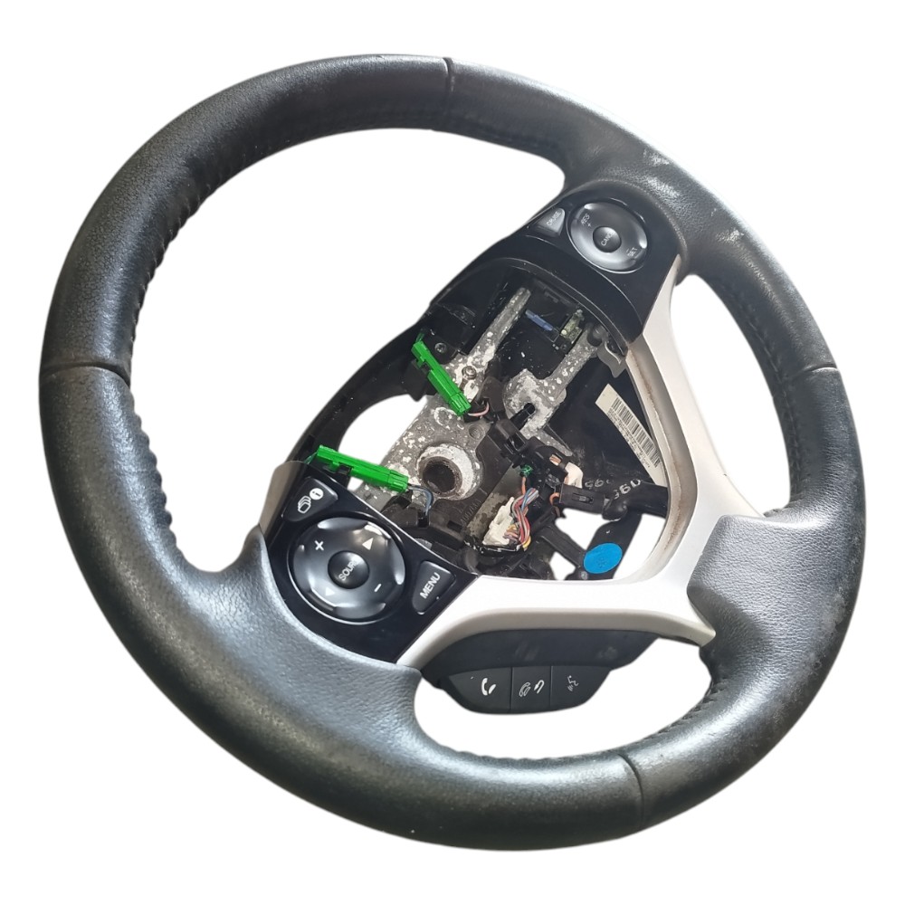 Volante Com Comandos Honda Civic Fit 2012 2013 2014 2016 Preto 2