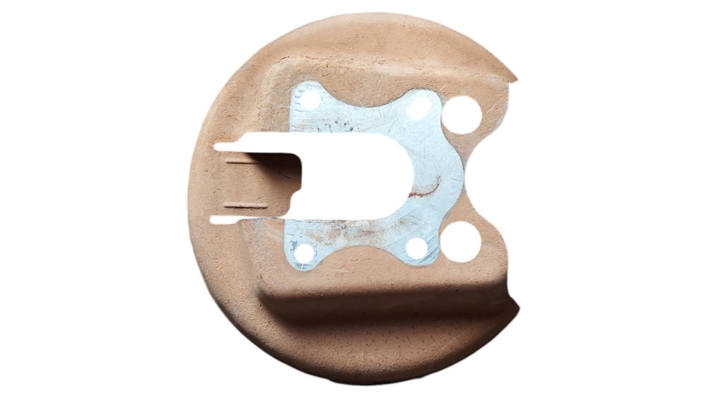 Espelho Roda Disco De Freio Tras Direito 307 Sw 2008 2012 1