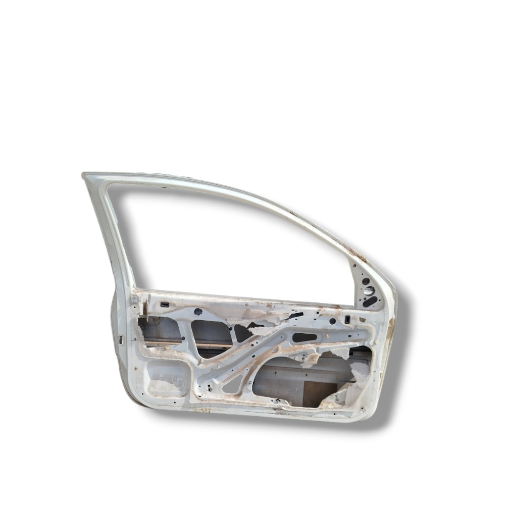 Porta Dianteira Esquerda Peugeot 206 2p 2000 2005 2009 2010 Dianteira Esquerda Branco 3