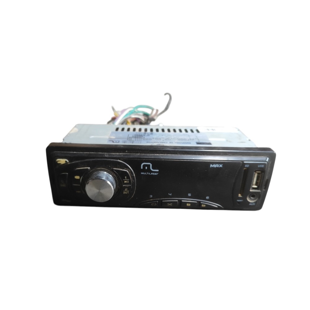 Radio Som Automotivo Multilaser Usb Ford Fiesta 2007 2013