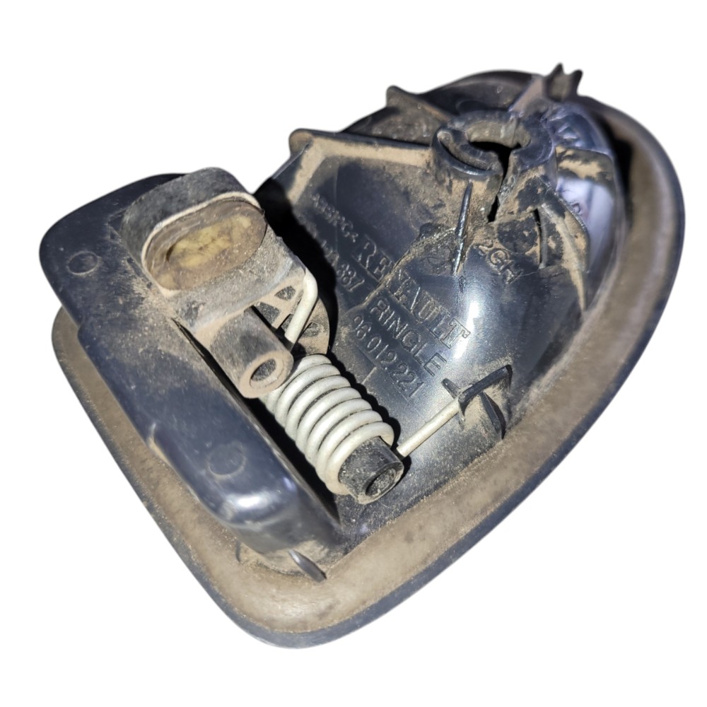 Maçaneta Interna Traseira Esquerda Renault Clio 2002 2014 Preto Traseira 5