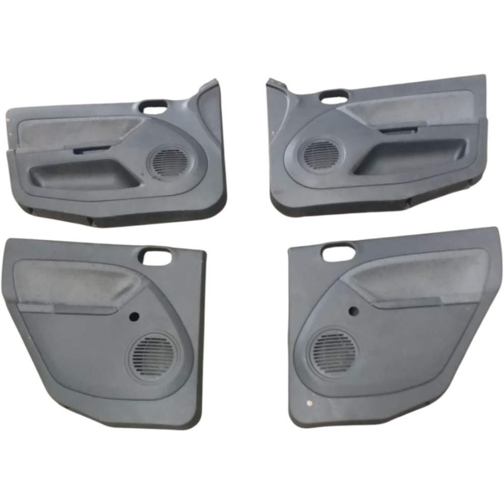 Jogo Forro maldira Acabamento Porta Ford Fiesta 2011 A 2017