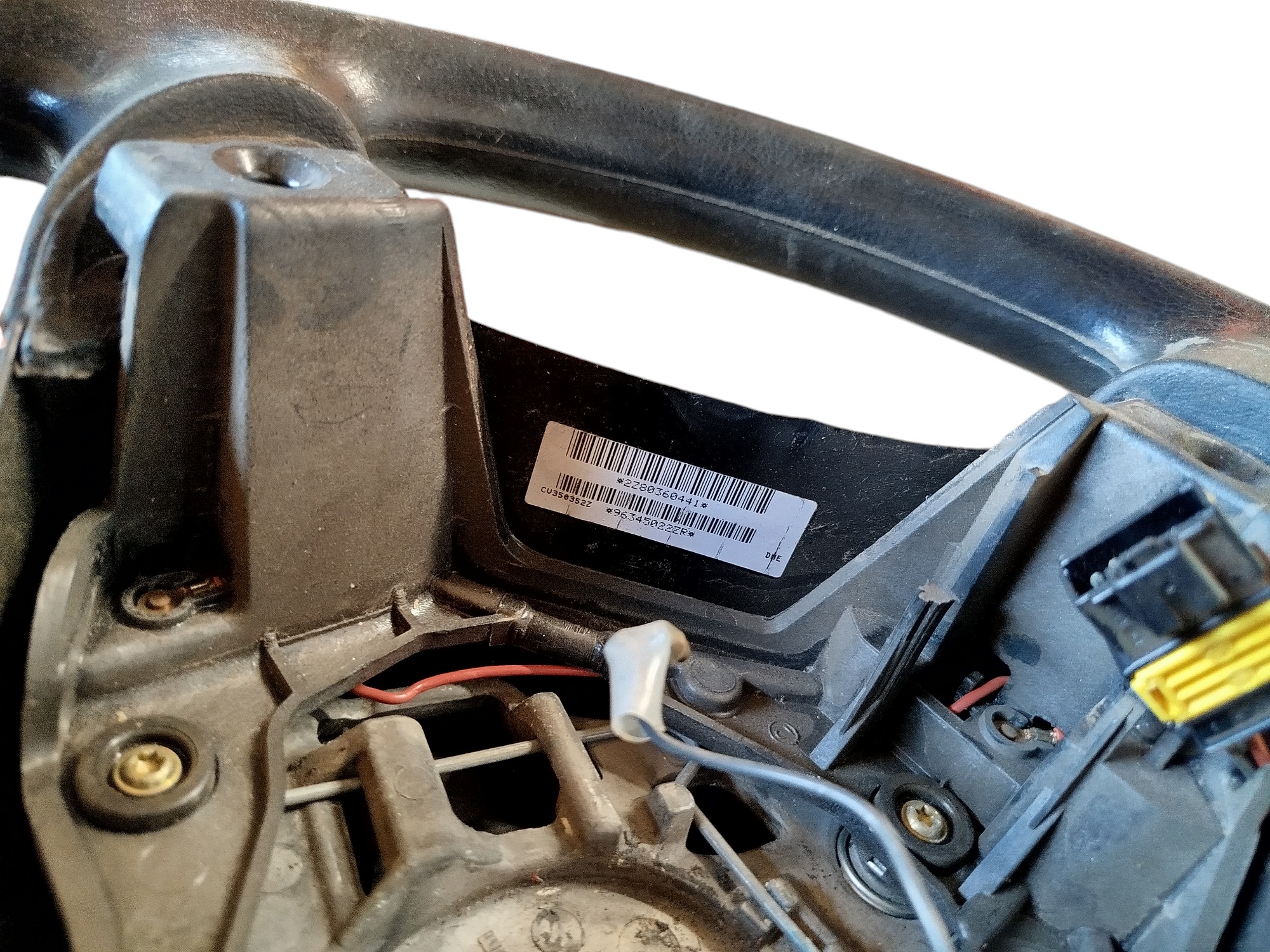Volante Peugeot 307 2003 2005 2006 2008 2010 2012 96345022zr Preto 7