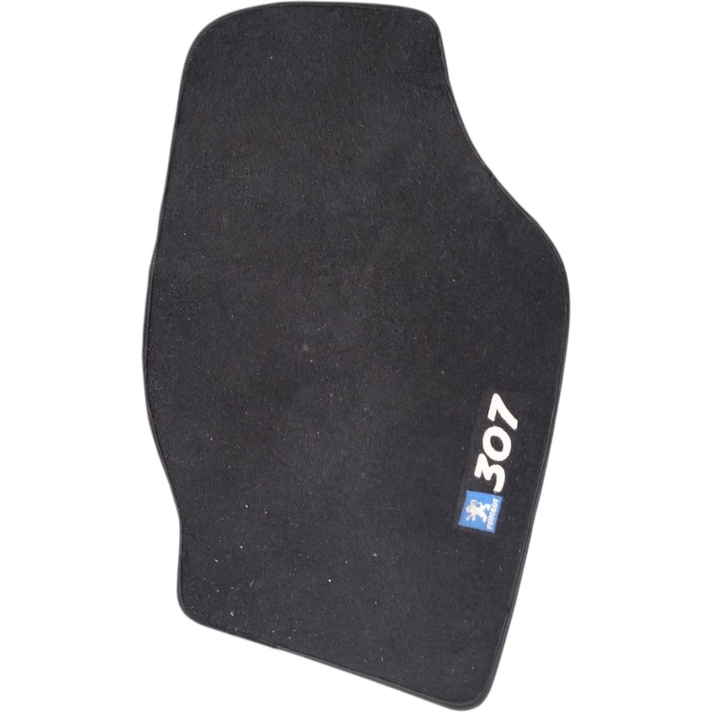 Tapete Dianteiro Esquerdo Peugeot 307 Sw 2006 2008 2010 2012 Preto