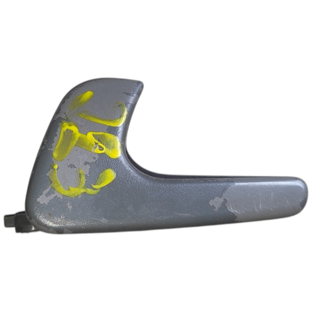 Alça Maçaneta Interna Porta Esquerda Fiat Uno 2p Original Cinza Dianteira/traseira 1