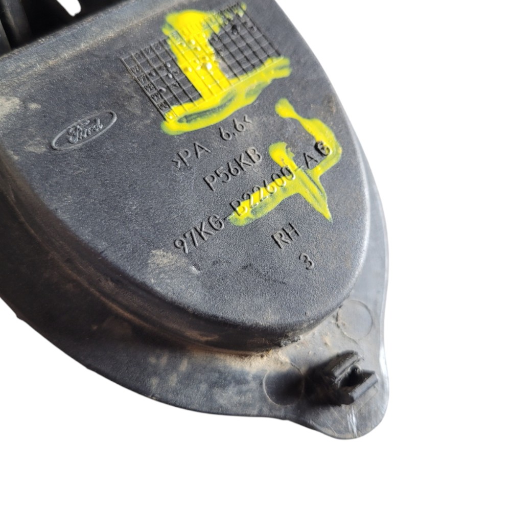 Maçaneta Interna Direita Ford Ka 1997 1998 1999 2000 2007 Preto Dianteira/traseira 5