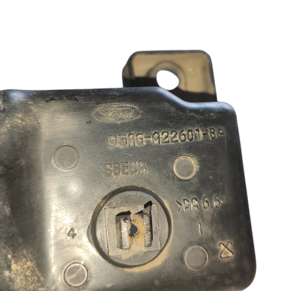 Maçaneta Interna Diant Tras Esquerda Ford Escort 1997 2002 Preto Dianteira/traseira 5