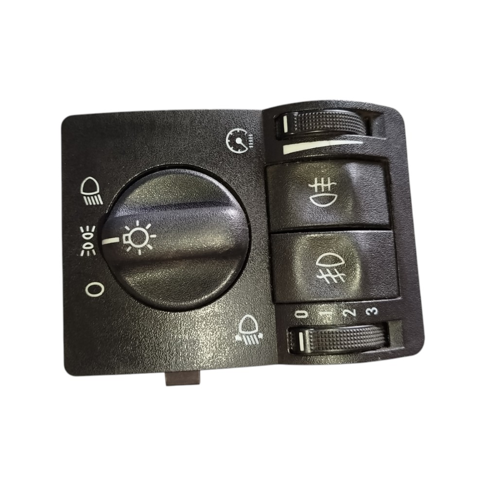 Botão Chave Luz C/ Farol Neblina Gm Astra Zafira 1999 2011 Preto