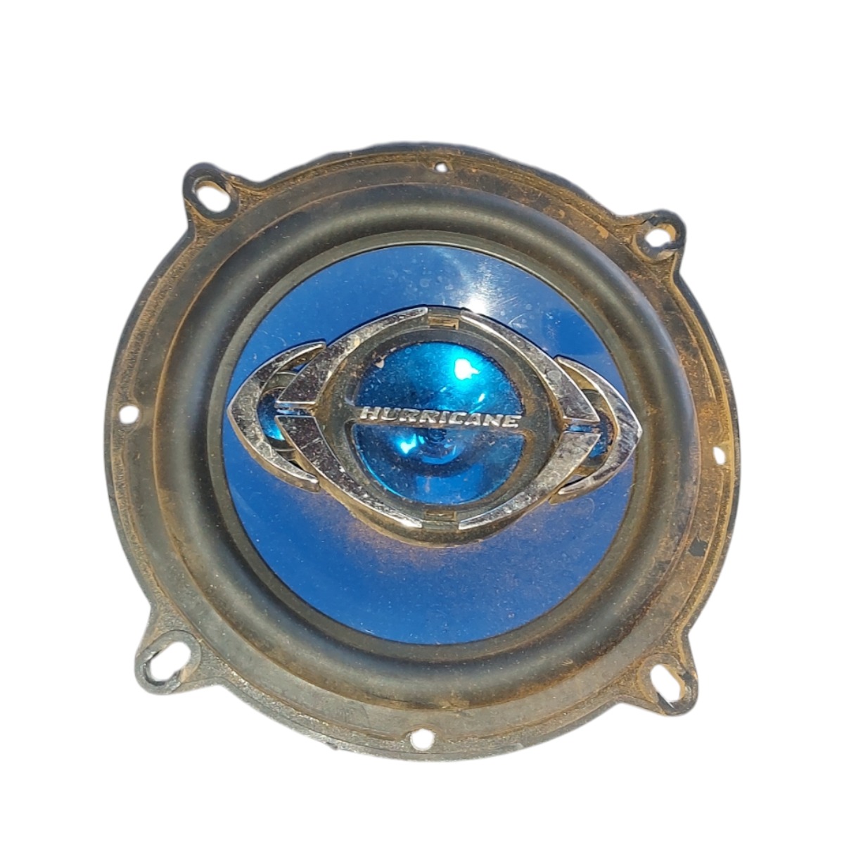 Alto Falante Quadraxial 5 Polegadas Hurricane 65w Original Azul 1