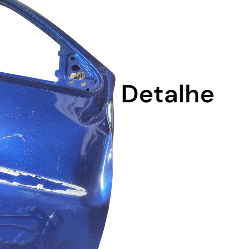 Porta Dianteira Direita Fiesta 1997 1999 2001 Com Detalhe Dianteira Direito Azul