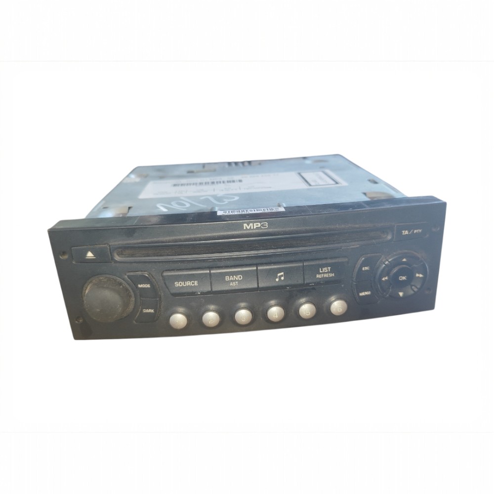 Rádio Automotivo Cd Player Peugeot 307 2008 2009 2010 2013
