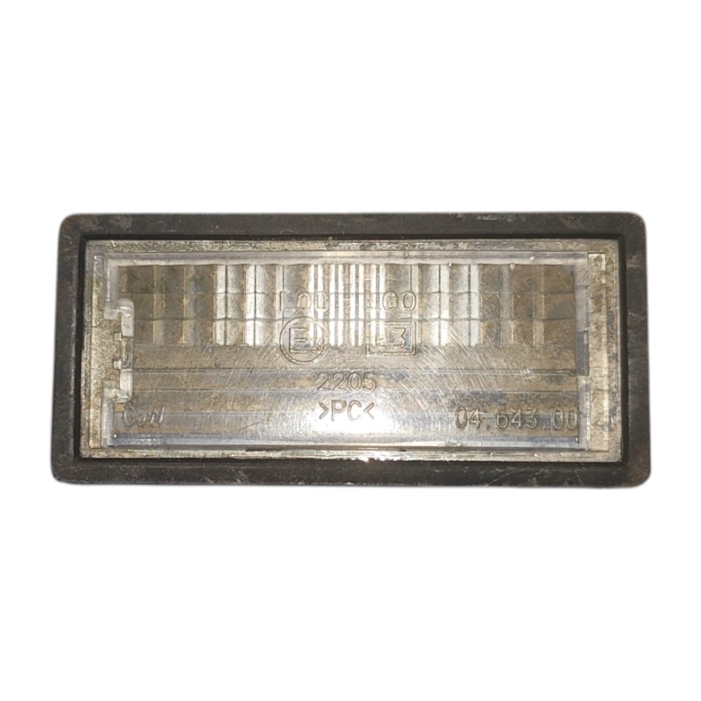 Luz De Placa Traseira Fiat Palio 2004 2005 2006 2007 2020