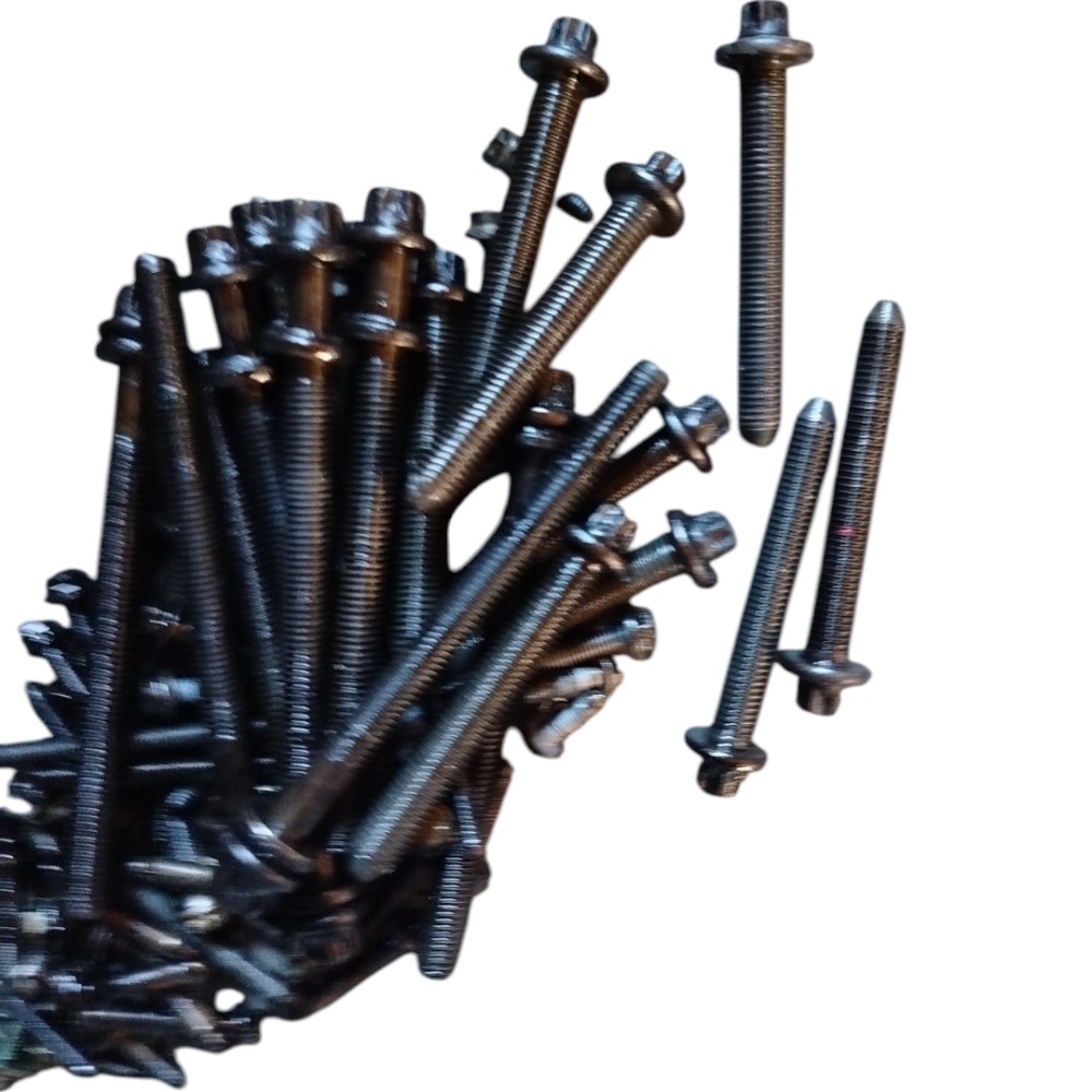 Kit Jogo Parafusos Bloco Cabecote Motor Citroen C3 1.6 16v 6
