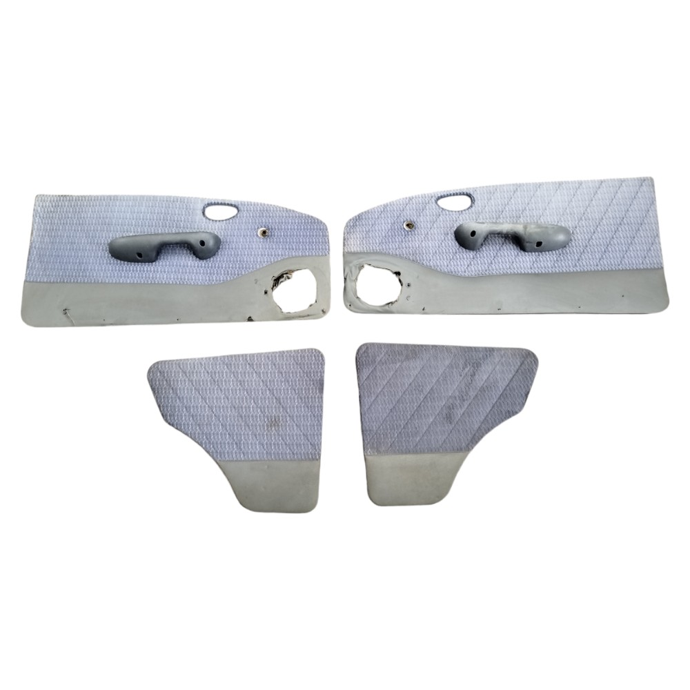 Jogo Forros De Porta Fiat Palio 2p 1996 1997 1998 1999 2000 Azul 2
