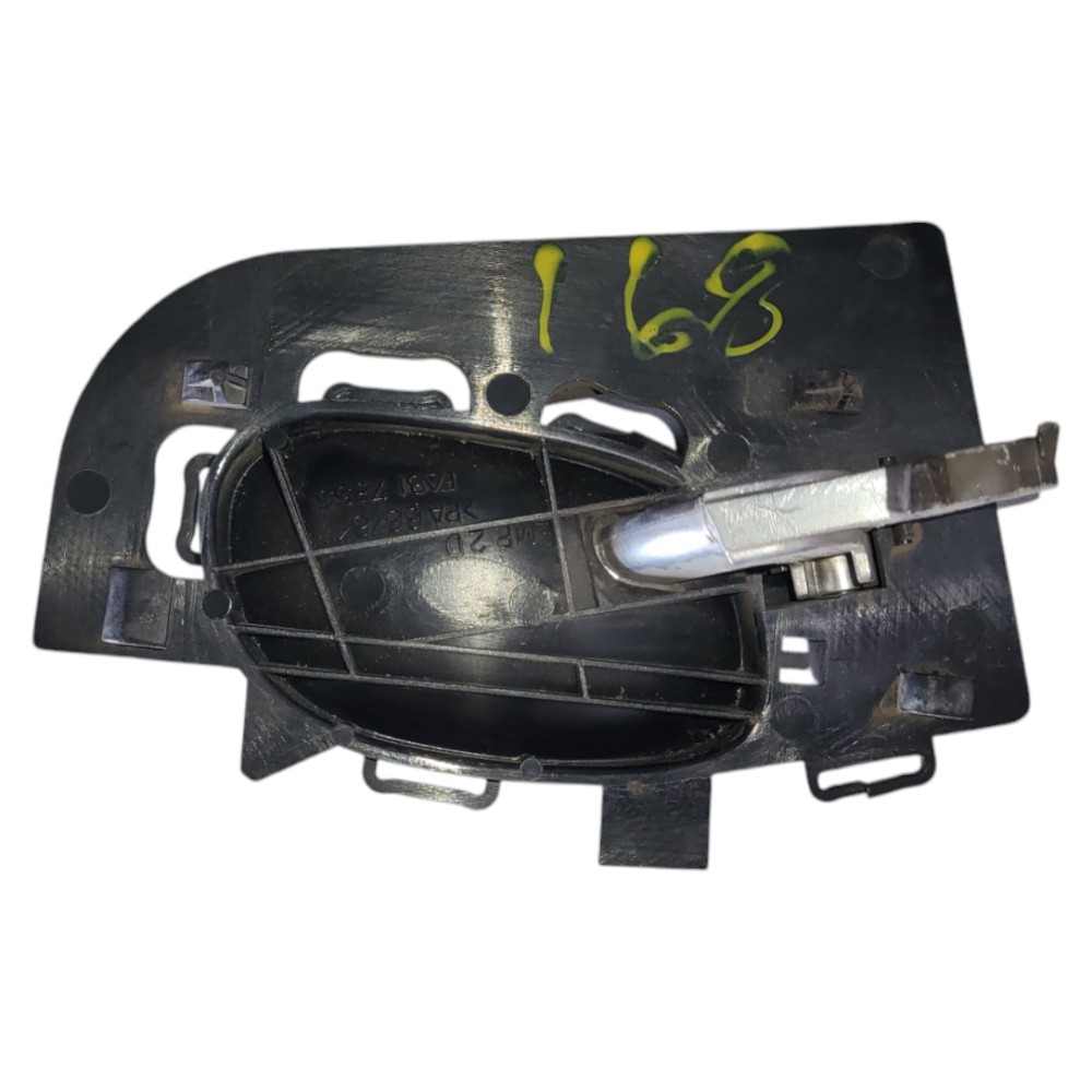 Maçaneta Interna Dant Tras Direita Peugeot 206 207 Original Prata Dianteira/traseira 4