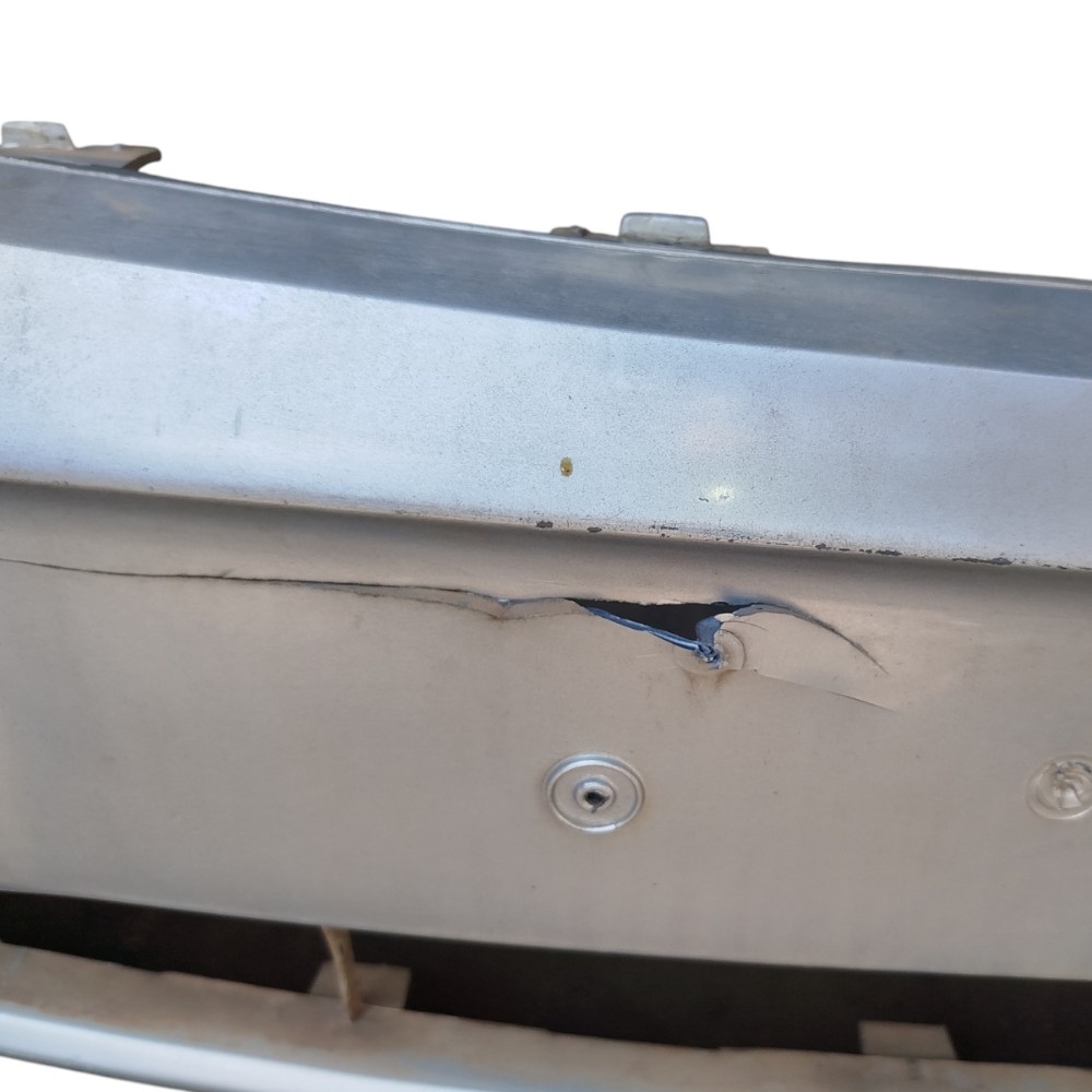 Parachoque Dianteiro Ford Focus 2001 2002 2003 2008 Detalhe Prata 7