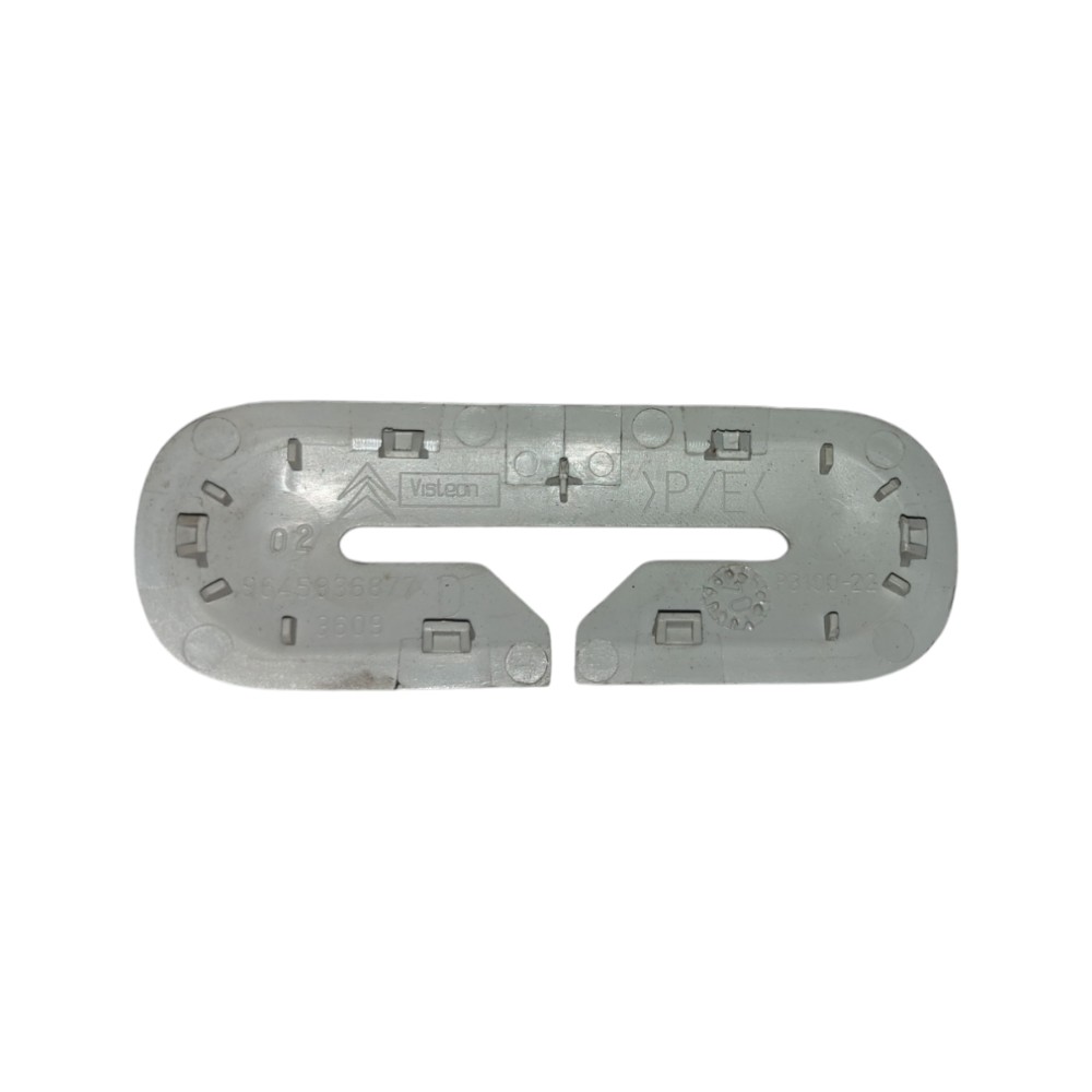 Moldura Suporte Cinto Segurança Citroen C3 2003 2004 2012 Cinza 3