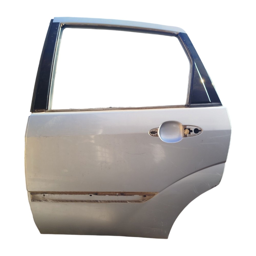 Porta Traseira Esquerda Ford Focus 2001 2002 2003 2004 2008 Traseira Esquerdo Prata
