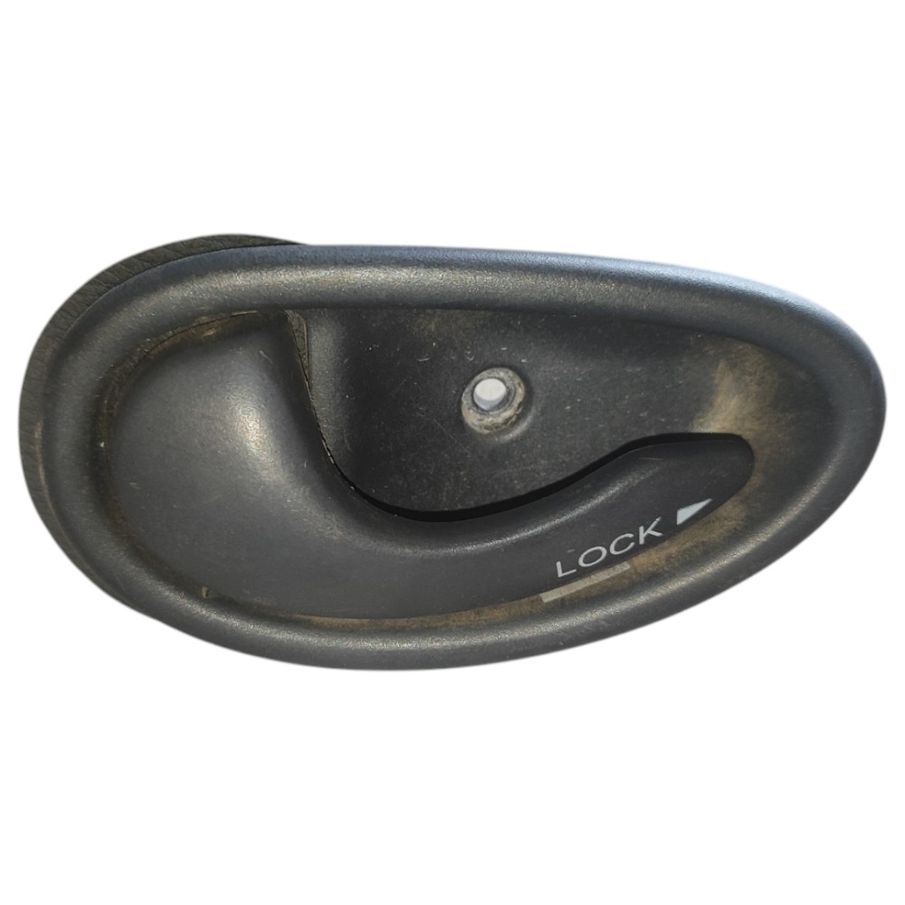 Maçaneta Interna Esquerda Fiat Palio Siena Weekend 1997 2003 Preto Dianteira/traseira 2