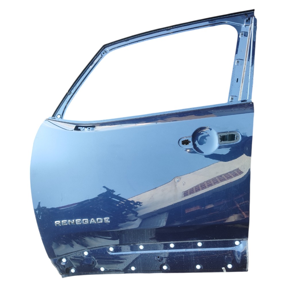 Porta Dianteira Esquerda Jeep Renegade 2015 2016 2017 2024 Dianteira Esquerdo Azul 1