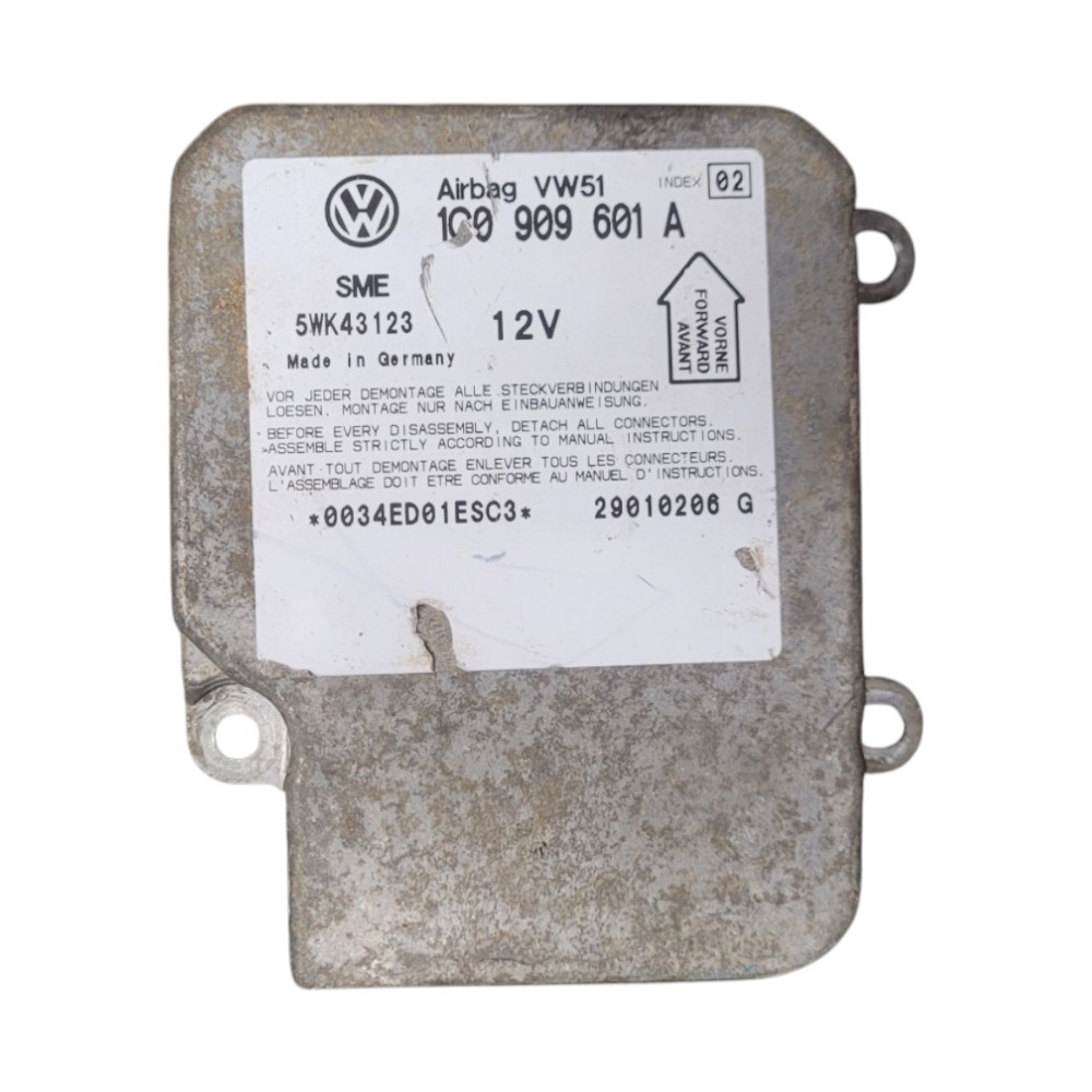 Módulo Airbag Vw Passat Polo Golf 1C0909601a Original