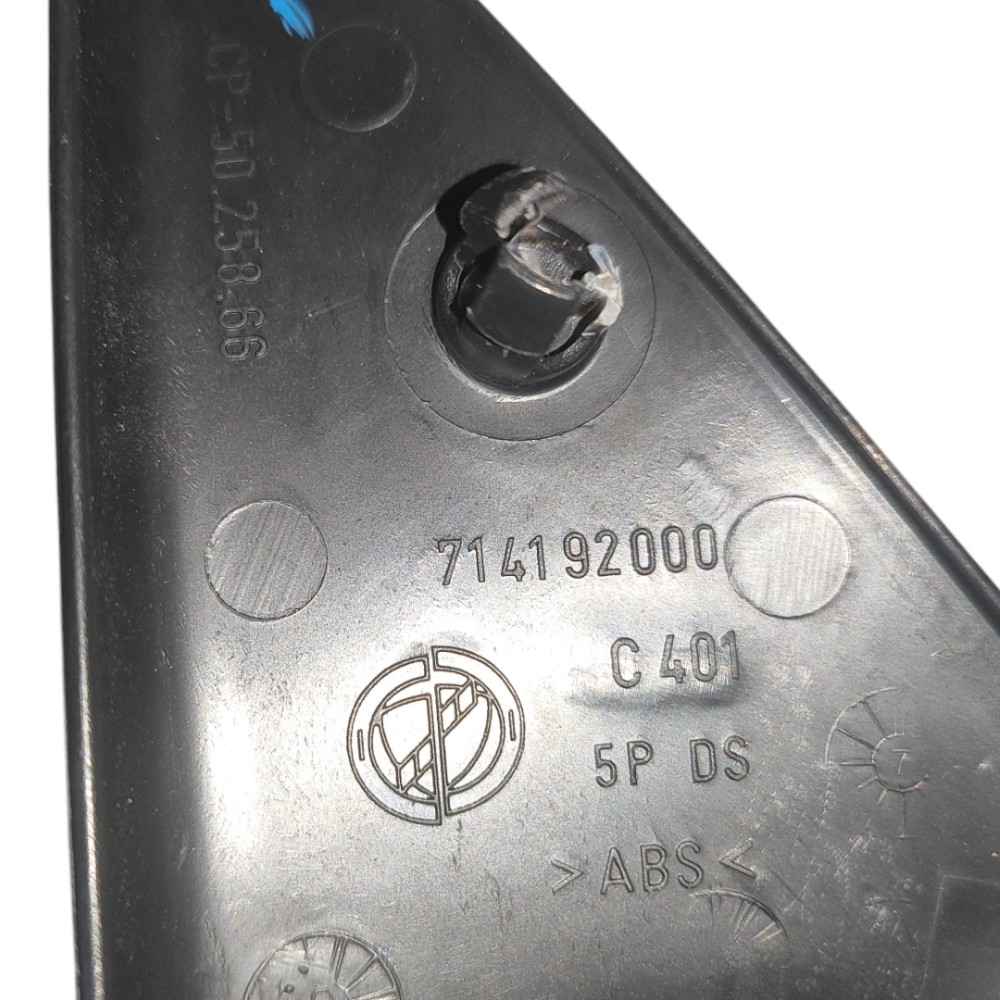 Moldura Interna Retrovisor Direito Palio Siena 714192000 Preto 4