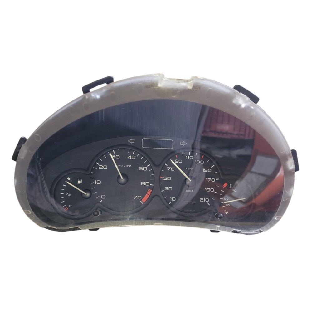 Painel Instrumento Velocímetro Peugeot 206 1.4 503000500010 Preto 1