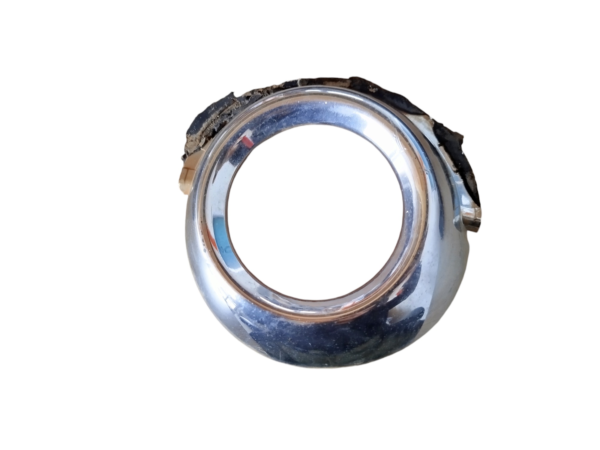 Moldura Cromada Farol Milha Direito Peugeot 307 2007 A 2012 Prata Direito 1