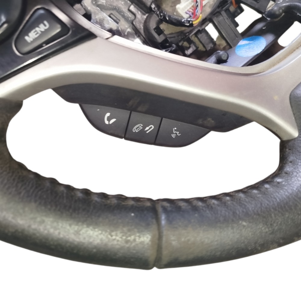Volante Com Comandos Honda Civic Fit 2012 2013 2014 2016 Preto 7