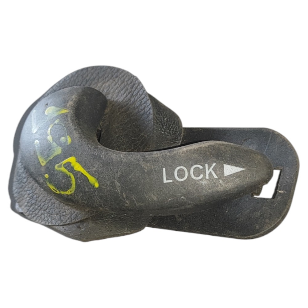 Maçaneta Interna Esquerda Fiat Palio Siena Weekend 1997 2003 Preto Dianteira/traseira 2