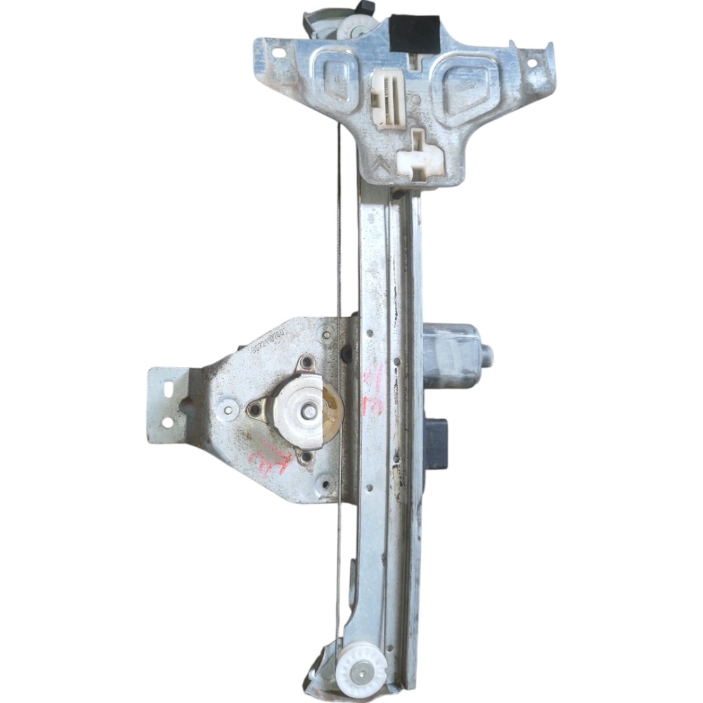 Maquina De Vidro Traseira Esquerda Citroen C4 2007 A 2014 Prata