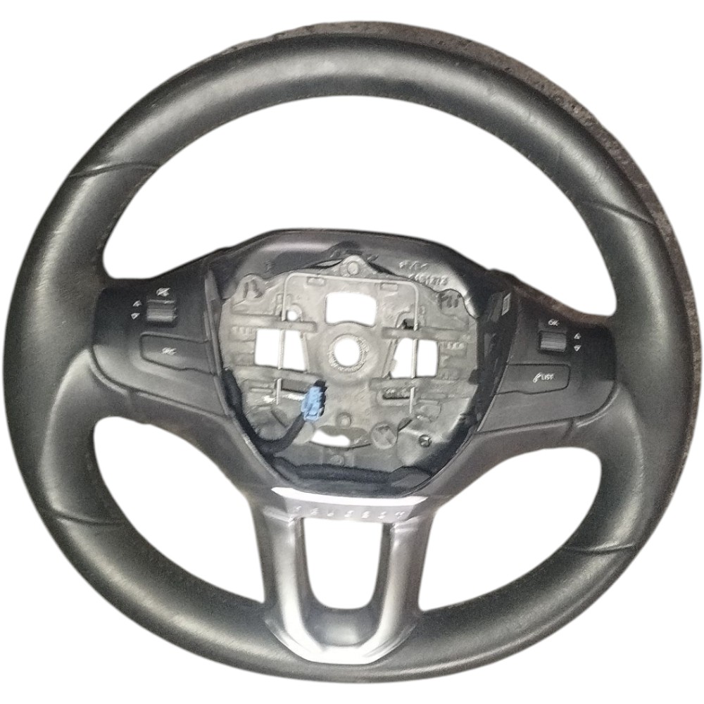 Volante Comandos Peugeot 208 2013 2015 2017 2019 Preto