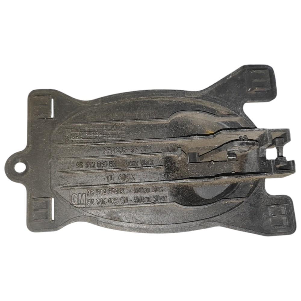 Maçaneta Interna Traseiro Direito Gm Celta 2007 2008 2014 Preto Traseira 3