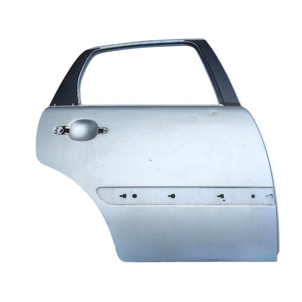 Porta Traseira Direita Citroen C3 2003 2004 2005 2006 2012 Traseira Direito Prata