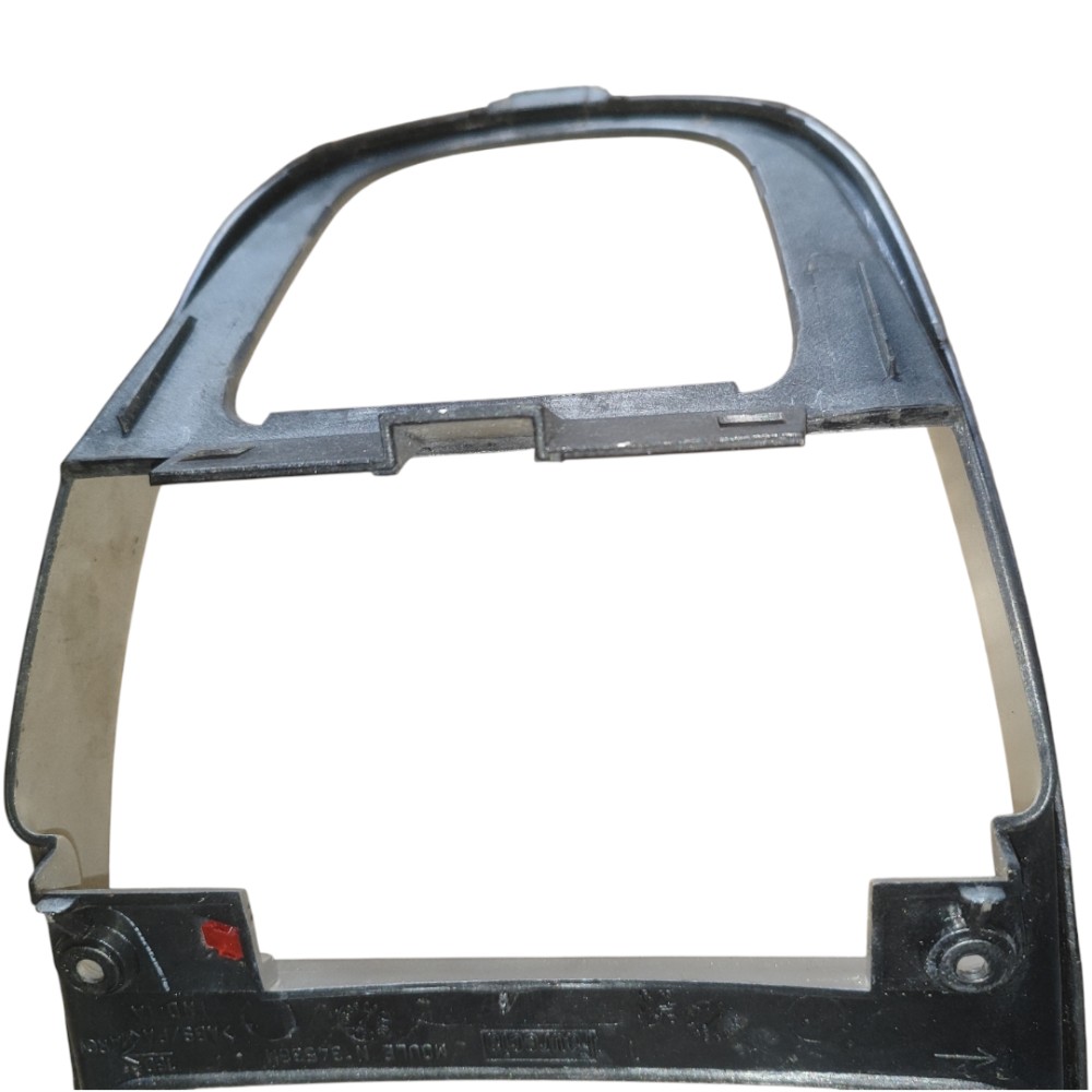 Moldura Central Inferior Peugeot 307 2006 2008 2009 2012 Prata 4