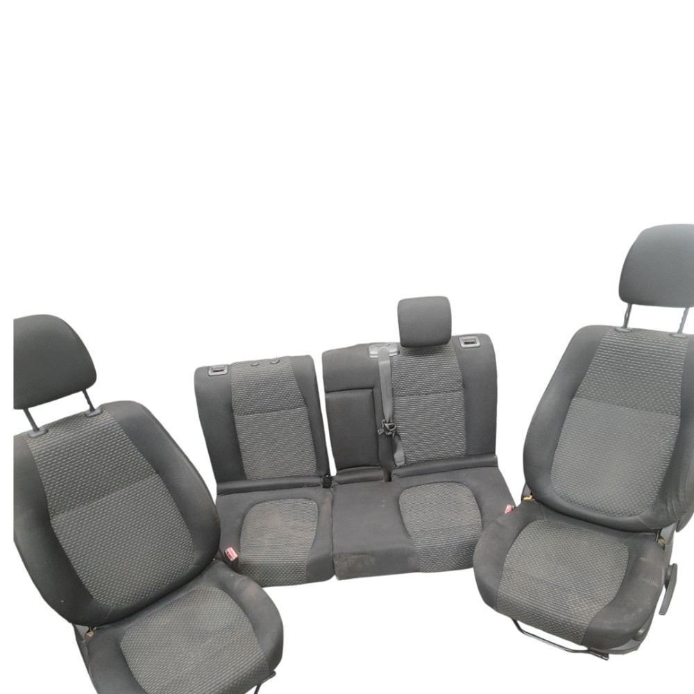 Jogo Bancos Citroen C4 Hatch Glx 1.6 Flex 2012 2013 Preto