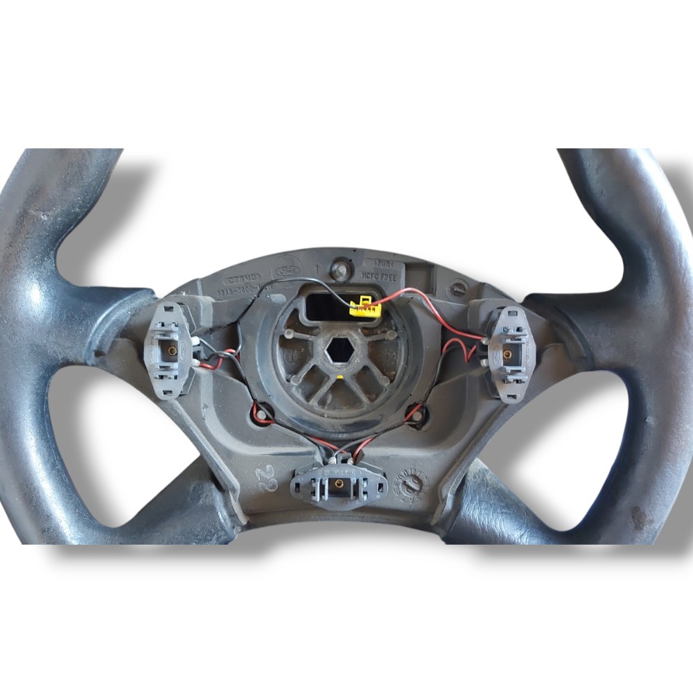 Volante Ford Focus 2001 2009 98ab3600 Preto 2