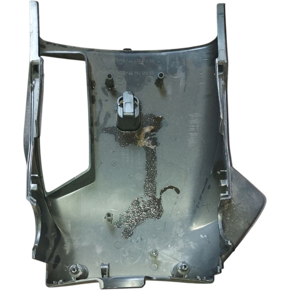 Capa Inferior Moldura Volante Chave Ignição Peugeot 208 308 Preto 3